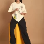 Cotton Printed Oversize Tshirt For Women