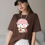 Women’s Bubu & Dudu Print Round Neck