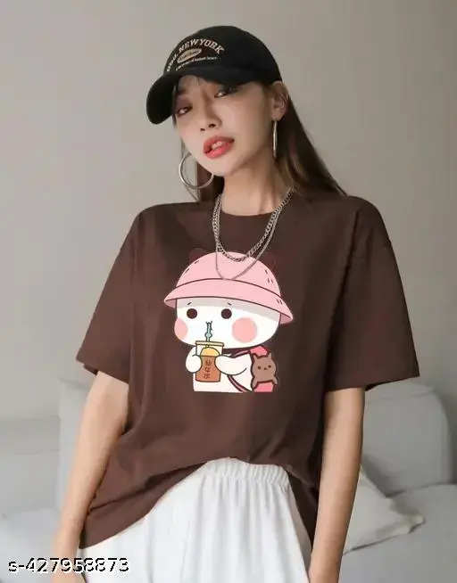 Women's Bubu & Dudu Print Round Neck